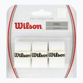 Owijki do rakiet tenisowych Wilson Pro Overgrip Sensation 3 szt. white
