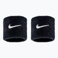 Frotki na nadgarstek Nike Swoosh Classic Wristbands 2 szt. black/white