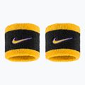 Frotki na nadgarstek Nike Swoosh Classic Wristbands 2 szt. black/court purple/university gold
