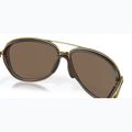 Okulary przeciwsłoneczne Oakley Split Time brown tortoise gold/prizm rose gold polarized 7