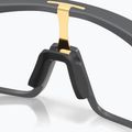 Okulary przeciwsłoneczne Oakley RSLV 141 matte carbon/clear to black iridium photo 7