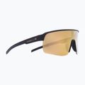 Okulary przeciwsłoneczne Red Bull SPECT Dakota rubber black/smoke with gold mirror 5