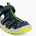 Sandały dziecięce Superfit Tornado Light blue/yellow 7