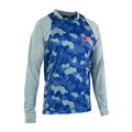 Longsleeve rowerowy męski ION Scrub tidal green 5