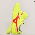 Buty piłkarskie męskie Mizuno Morelia II Elite MD safety yellow/fiery coral 2/galaxy silver 10