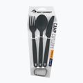 Zestaw sztućców Sea to Summit Camp Cutlery Set 3pcs charcoral