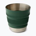 Kubek turystyczny Sea To Summit Detour Stainless Steel Collapsible 475 ml laurel wreath