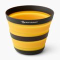 Kubek turystyczny Sea To Summit Frontier UL Collapsible 400 ml sulphur