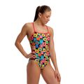 Strój kąpielowy jednoczęściowy dziecięcy Funkita Single Strap One Piece berry good 2