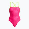 Strój pływacki jednoczęściowy damski Funkita Strapped In One Piece pink proton