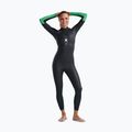 Pianka triathlonowa damska 2XU Propel Openwater black/bright green 3