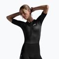 Kombinezon triathlonowy damski 2XU Core Sleeved black/white 3