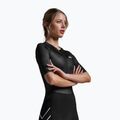 Kombinezon triathlonowy damski 2XU Core Sleeved black/white 4