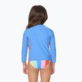 Koszulka do pływania dziecięca Rip Curl Sunshine Revival Rashie cornflower blue 8