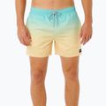Szorty kąpielowe męskie Rip Curl Offset Fade Volley aqua 3