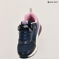 Buty juniorskie Geox Spaceclub navy/lavender 10