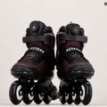 Rolki damskie ATTABO OneFoot Fitgo system fioletowe 17