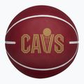 Piłka Super Mini Wilson NBA Team Dribbler Cleveland Cavaliers brown 2