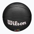 Piłka do koszykówki dziecięca Wilson NBA Team Tribute Mini Miami Heat black rozmiar 3 5