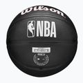 Piłka do koszykówki dziecięca Wilson NBA Team Tribute Mini Miami Heat black rozmiar 3 7
