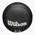 Piłka do koszykówki dziecięca Wilson NBA Team Tribute Mini Milwaukee Bucks black rozmiar 3 5