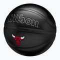 Piłka do koszykówki Wilson NBA Team Premiere Chicago Bulls black rozmiar 7 3