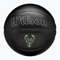 Piłka do koszykówki Wilson NBA Team Premiere Milwaukee Bucks black rozmiar 7