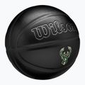 Piłka do koszykówki Wilson NBA Team Premiere Milwaukee Bucks black rozmiar 7 2