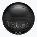 Piłka do koszykówki Wilson NBA Team Premiere Milwaukee Bucks black rozmiar 7 5