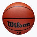 Piłka do koszykówki Wilson Authentic Indoor Outdoor brown rozmiar 7 5