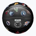 Piłka do koszykówki Wilson NBA All Team Premiere black rozmiar 7 3