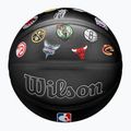 Piłka do koszykówki Wilson NBA All Team Premiere black rozmiar 7 4