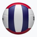 Piłka do siatkówki Nova Light white/red/navy rozmiar 5 3