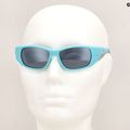Okulary przeciwsłoneczne dziecięce UVEX Sportstyle 514 lightblue matt/mirror silver 6