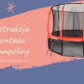 Trampolina ogrodowa Jumpi Maxy Comfort Plus 252 cm pomarańczowa 3