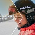 Gogle narciarskie dziecięce HEAD Solar fmr red/fmr yellow red 6