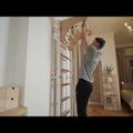 Drabinka gimnastyczna BenchK biała BK-211W 14