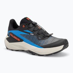 Buty do biegania męskie Salomon Genesis black/french blue/cherry tomato