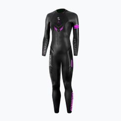 Pianka triathlonowa damska Synergy Endorphin Full Sleeve 5/3 mm black/pink