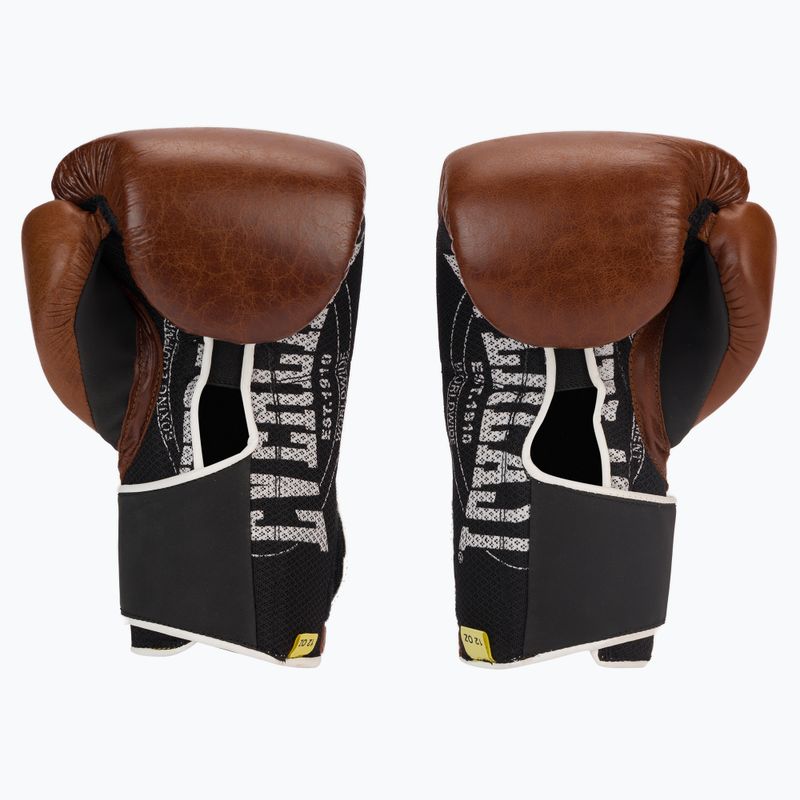 Rękawice bokserskie Everlast 1910 Classic brązowe EV1910 3