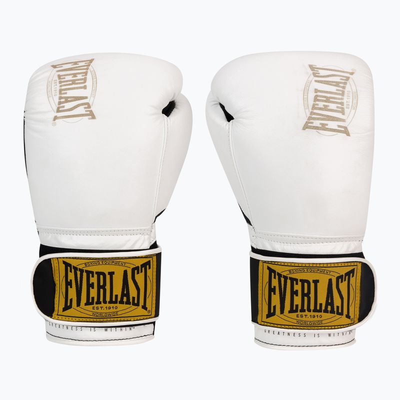 Rękawice bokserskie Everlast 1910 Classic białe EV1910 2