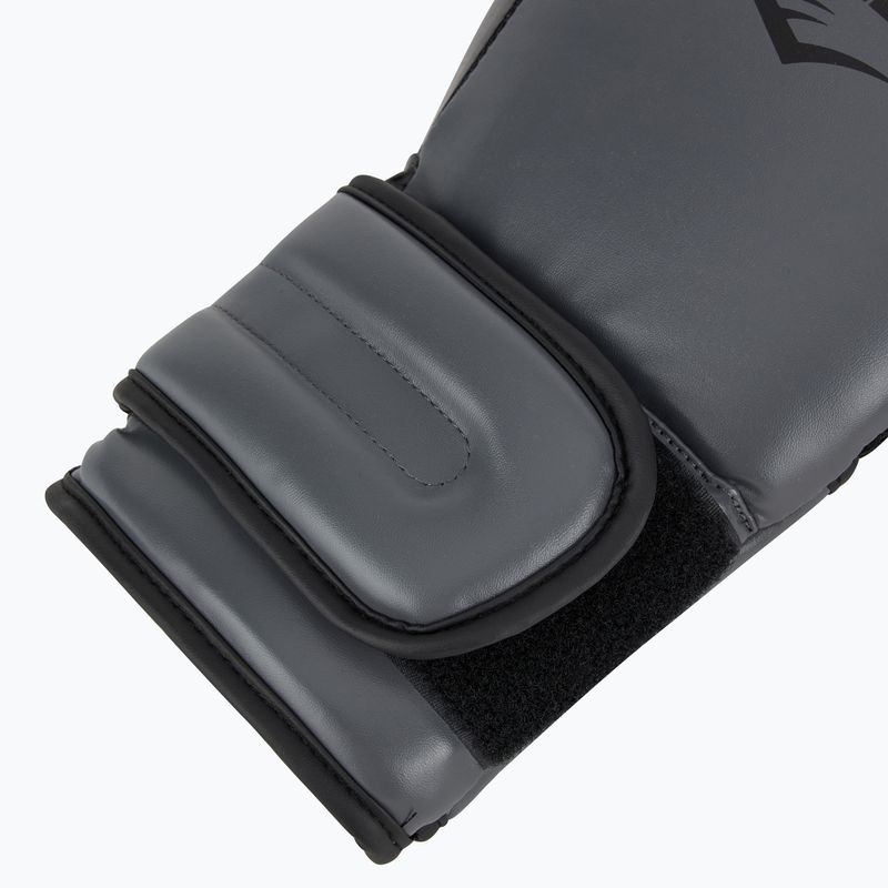 Rękawice bokserskie Everlast Powerlock 2 charocal 6