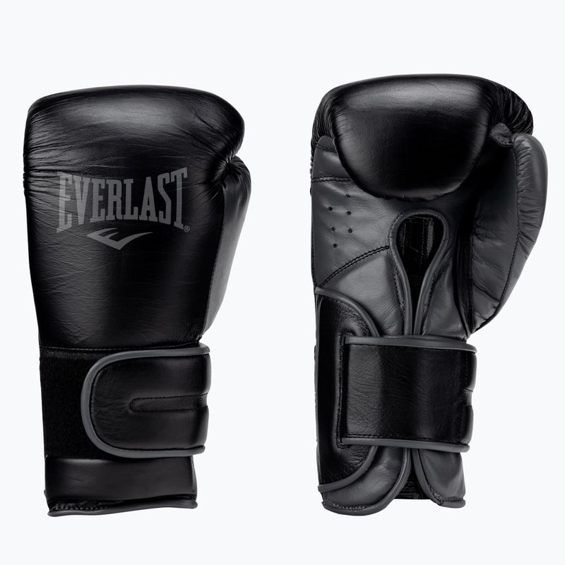 Rękawice bokserskie Everlast Power Lock 2 Premium czarne EV2272