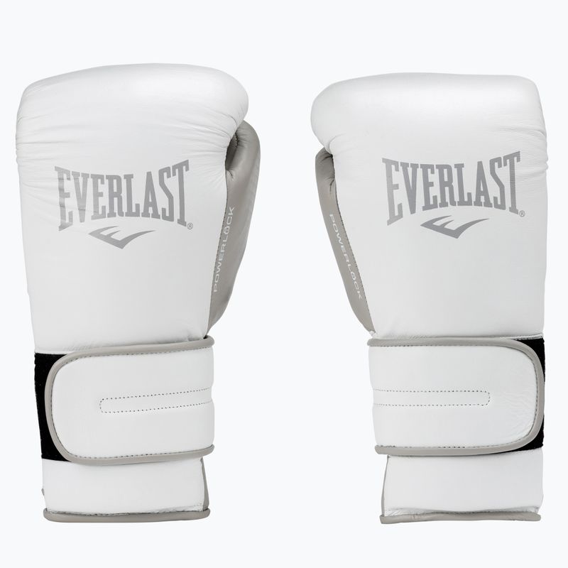 Rękawice bokserskie Everlast Power Lock 2 Premium białe EV2272 2