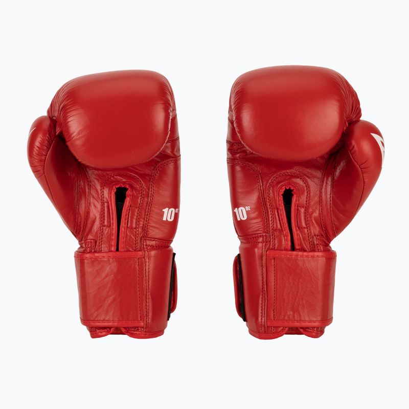 Rękawice bokserskie Everlast Amateur Competition H&L red 3