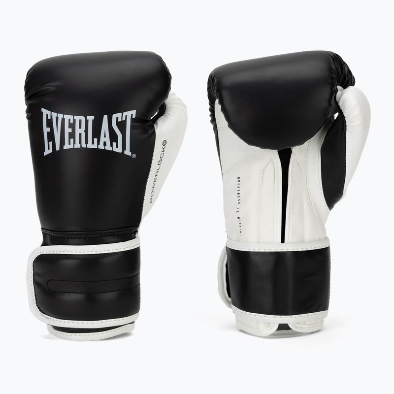 Rękawice bokserskie Everlast Powerlock Pro OG H&L Training Glove black/white