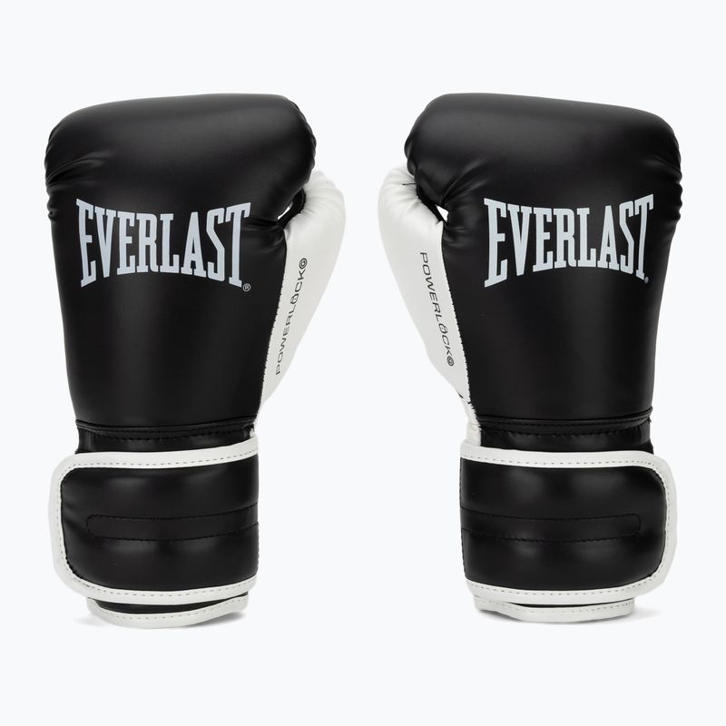 Rękawice bokserskie Everlast Powerlock Pro OG H&L Training Glove black/white 2