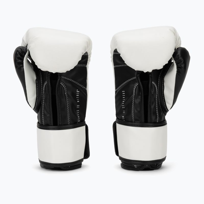 Rękawice bokserskie Everlast Powerlock Pro OG H&L Training Glove white/black 3