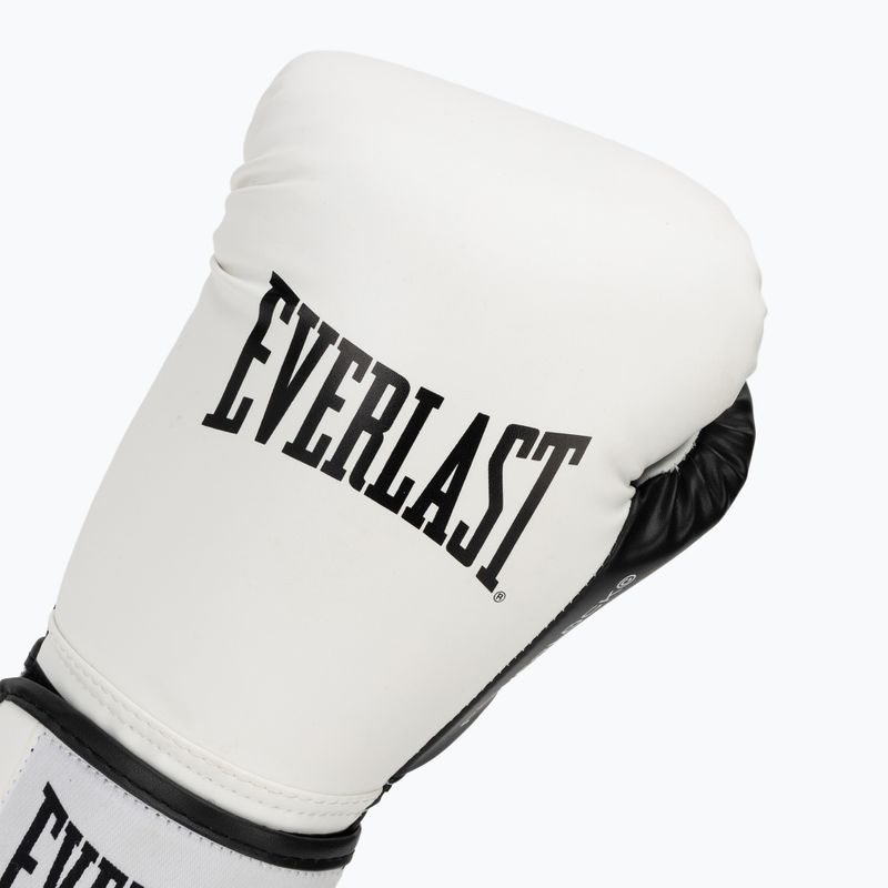 Rękawice bokserskie Everlast Powerlock Pro OG H&L Training Glove white/black 5