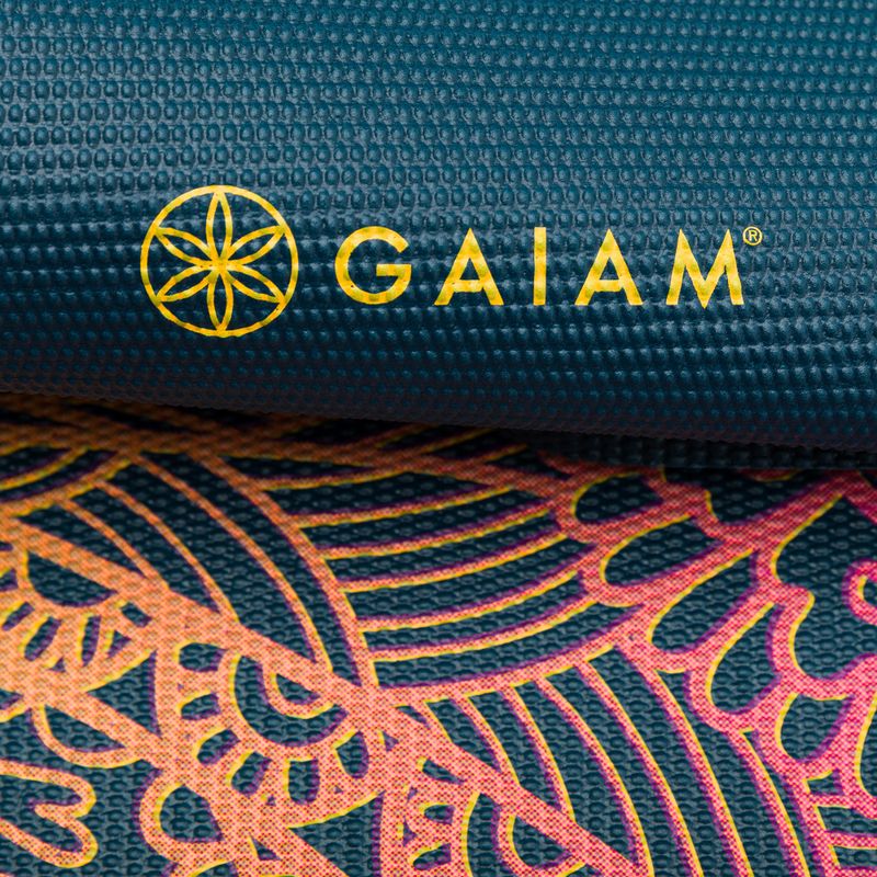 Mata do jogi Gaiam Vivid Zest 4 mm granatowa 63414 4